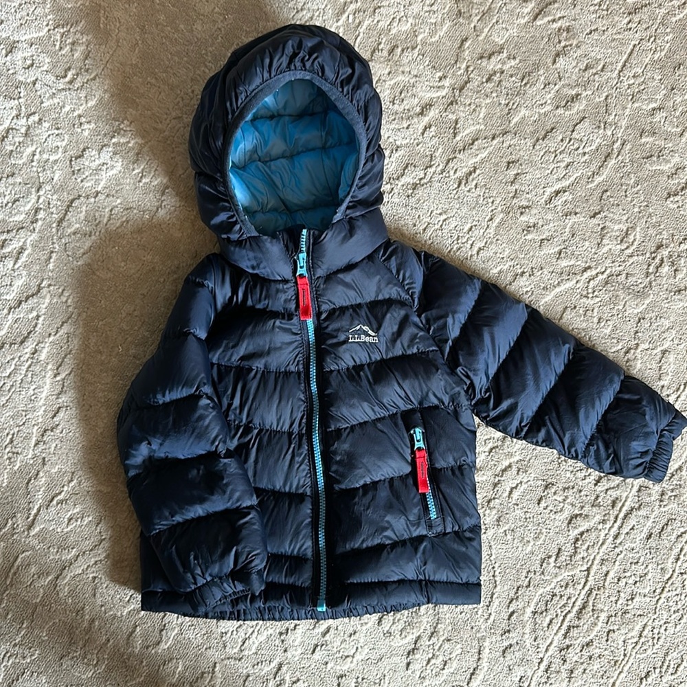 LL Bean baby boy puffer jacket